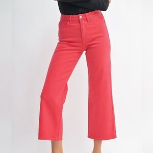 Just USA Slim Wide Leg Jean